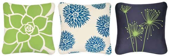 organic decorative pillows